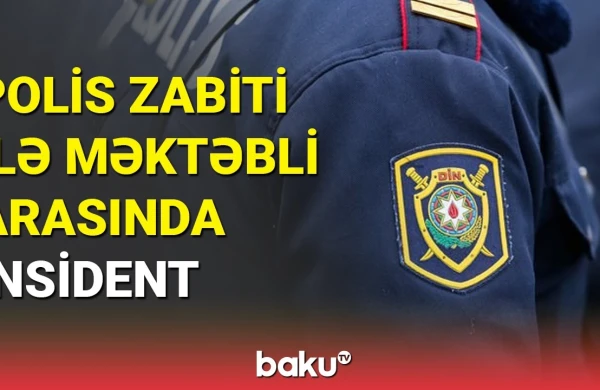 Uşağı məktəbdə boğub başını partaya vuran polis görün kim imiş (VİDEO)