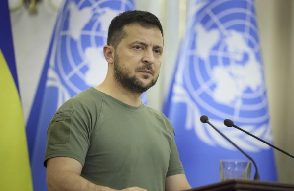 Volodimir Zelenski Baxmuta səfər edib