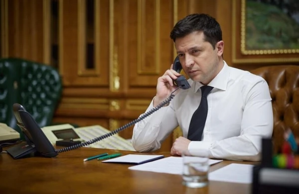 Volodimir Zelenski İlham Əliyevi təbrik edib
