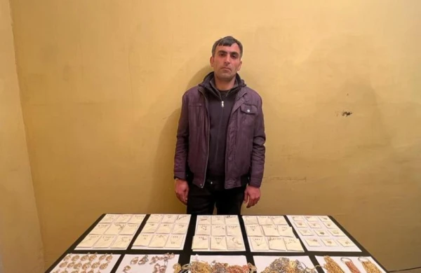 İrandan Azərbaycana 2 kq-dan artıq qızıl keçirilməsinin qarşısı alınıb, saxlanılan var