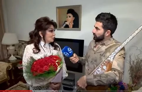 Nazpəri Dostəliyevanın dəbdəbəli evindən REPORTAJ