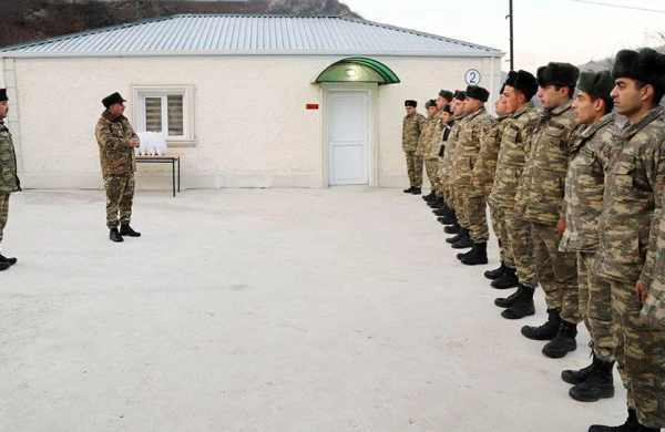Kəlbəcərdə yeni hərbi obyektlər istifadəyə verilib