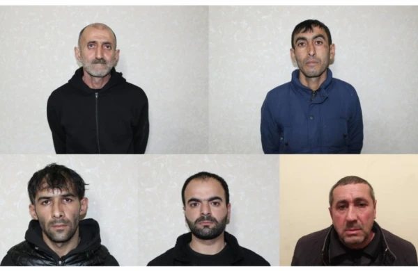 Polis 5 nəfəri tutdu