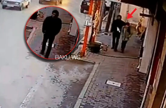 Bakıda məktəbli qıza yaxınlaşan kişi görün kim imiş  -  VİDEO+AÇIQLAMA