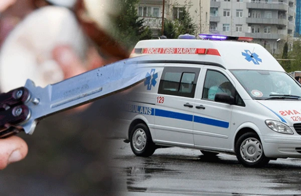 Şəmkirdə yas mərasimində dava olub, bir nəfər bıçaqlanıb
