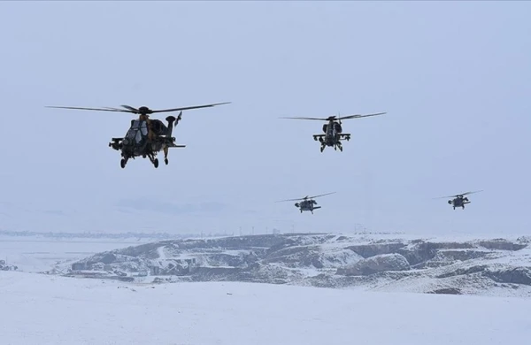 Azərbaycan pilotları “Qış təlimi - 2023” təlimlərində şərti düşmən hədəflərini məhv ediblər