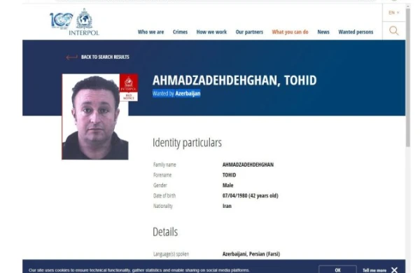 Azərbaycan bu İRANLINI AXTARIŞA VERDİ