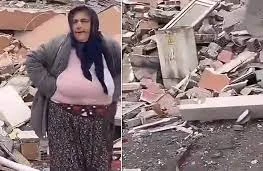Uşaqları dağıntılar altında qalan ana fəryad etdi - TÜKÜRPƏDİCİ VİDEO