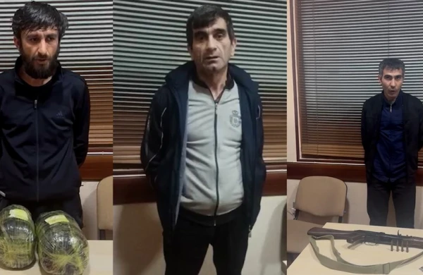 Mehdiabadda narkotik və silaha görə 3 nəfər saxlanılıb