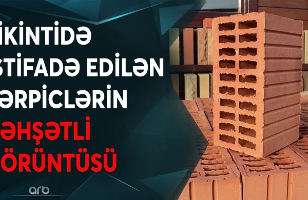 Bakıdakı binalar görün nədən tikilirmiş  - ŞOK VİDEO