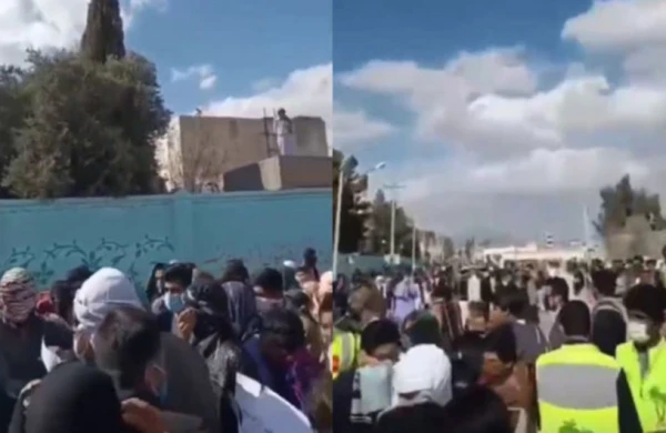 Tehranda əlilliyi olan şəxslər etiraz aksiyası keçirib