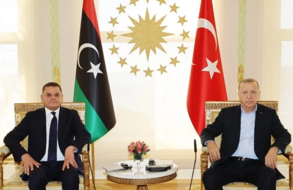 Ərdoğan Liviya Baş naziri ilə görüşüb