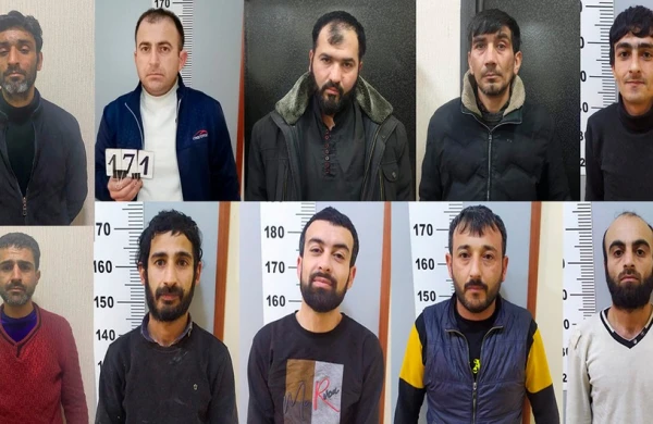 Bakıda böyük əməliyyat: Xeyli sayda tutulan var (FOTO+VİDEO)