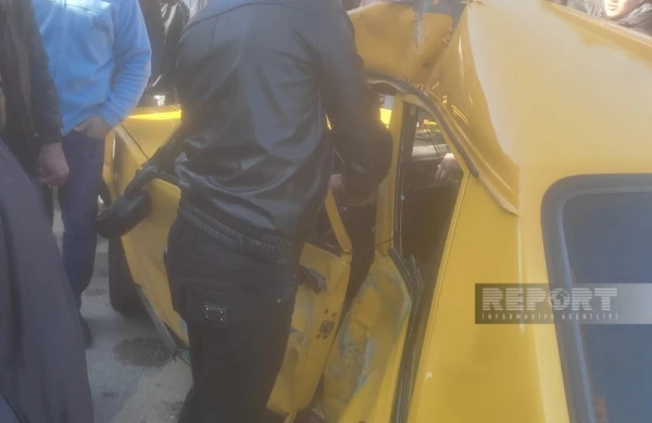 Sumqayıtda ağır qəza baş verib