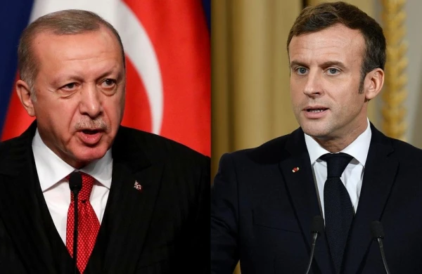 Ərdoğan və Makron arasında telefon danışığı olub