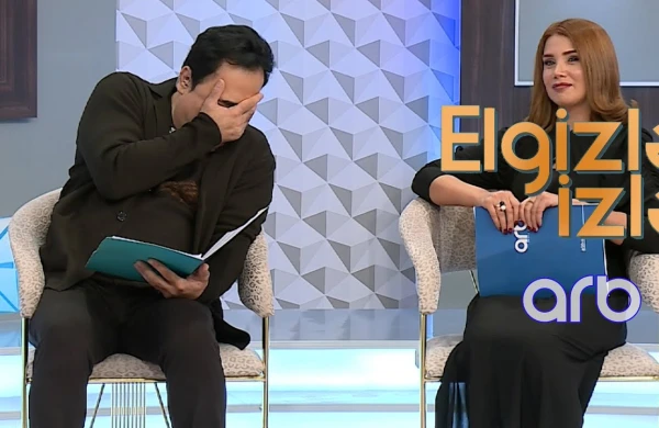 Elgizin verilişində şok anlar: Efirə gələn qadın görün nə etdi - VİDEO