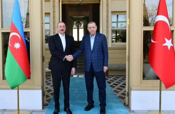 İstanbulda İlham Əliyevin Rəcəb Tayyib Ərdoğanla görüşü başlayıb 