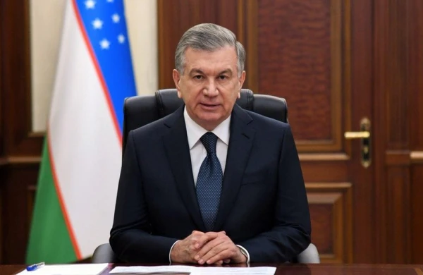 Özbəkistan Prezidenti Şavkat Mirziyoyev Azərbaycana səfərə gəlib
