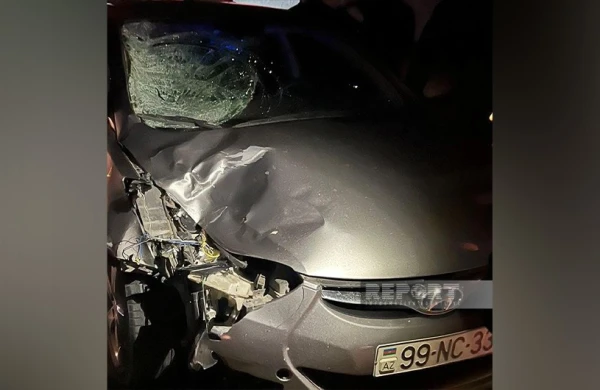 Şəmkirdə avtomobil qadın piyadanı vuraraq öldürüb