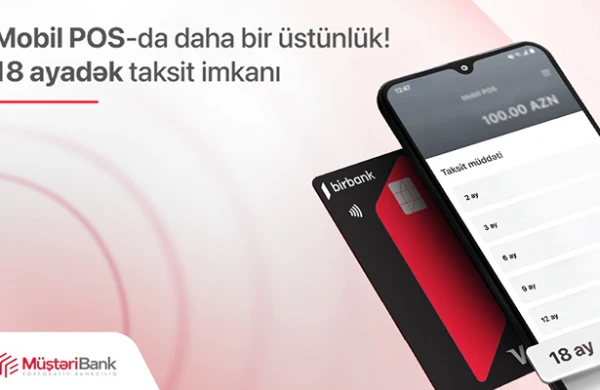 Kapital Bank-ın Mobil-POS xidmətinə yeni taksit funksiyası əlavə olundu