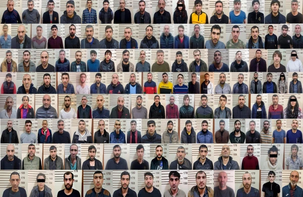 Polis Bakıda 98 nəfəri tutdu - VİDEO
