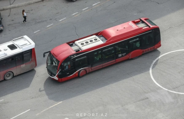 Bakıda 17 marşrut xətti üzrə avtobusların hərəkət sxemi dəyişdiriləcək
