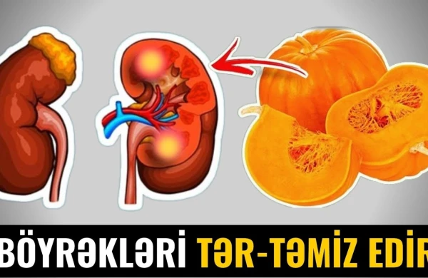 Böyrəkləri  təmizləyən 12 qida - VİDEO