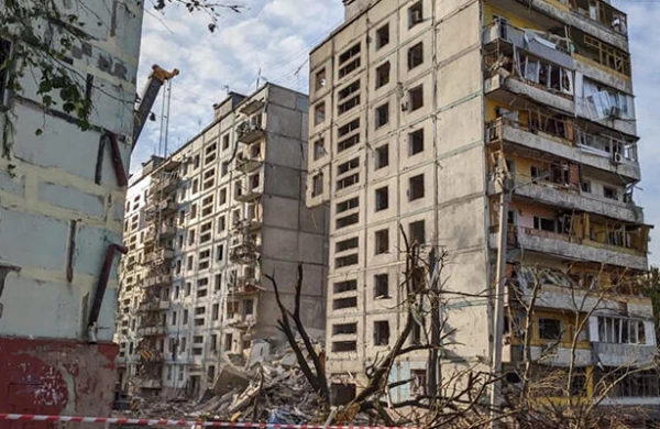 Rusiya Zaporojye vilayətinə ondan çox hava zərbəsi endirib
