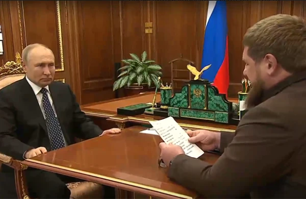 Putin Kadırovla görüşdü