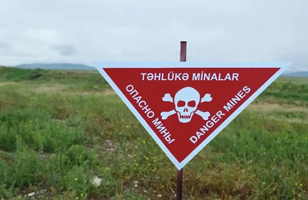 Azad edilmiş ərazilərdə ötən həftə daha 48 mina aşkarlanıb