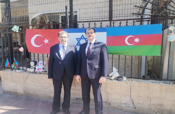 Azərbaycan və Türkiyənin İsraildəki səfirləri görüşüb