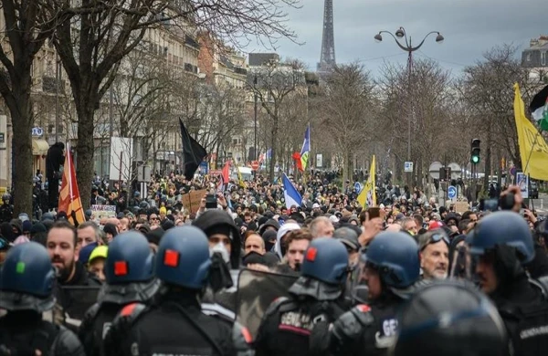 Parisdə etirazlar keçirilir