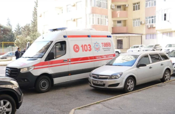 Oqtay Əliyevlə vida mərasimindən ilk görüntülər, təcili yardım gəldi - FOTO