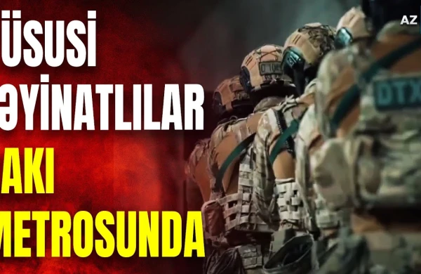 DTX xüsusi təyinatlıları Bakı metrosunda: minlərlə sərnişin belə qorunur (VİDEO)