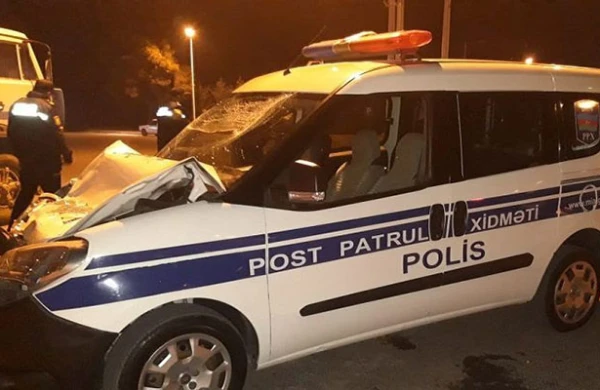 Post Patrulla “Mercedes” toqquşmuşdu - Qadın öldü