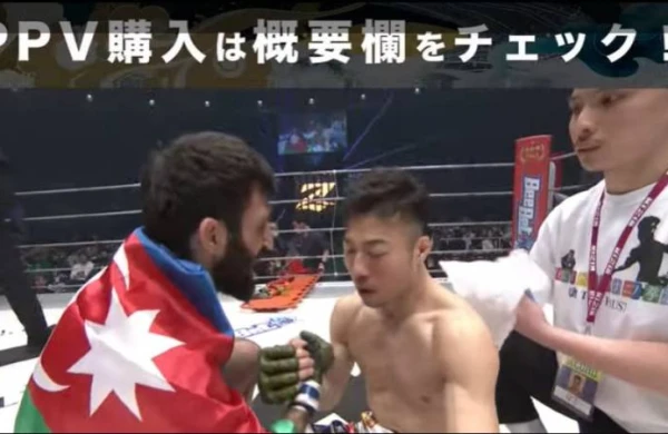 Azərbaycanın MMA döyüşçüsü 20 saniyəyə nokautla qalib gəlib - FOTOLAR