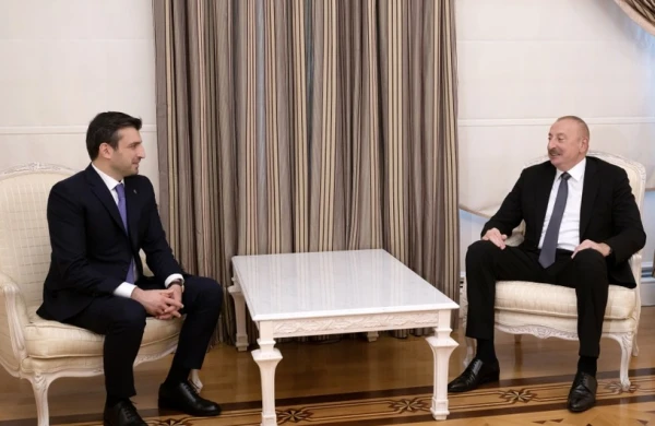 İlham Əliyev Selçuk Bayraktarı qəbul edib