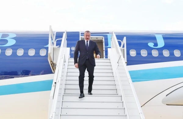 Azərbaycan Prezidenti Tacikistana dövlət səfərinə gedib