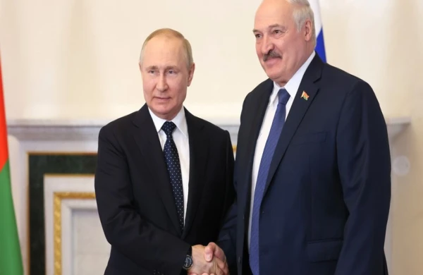 Putinlə Lukaşenko görüşdü