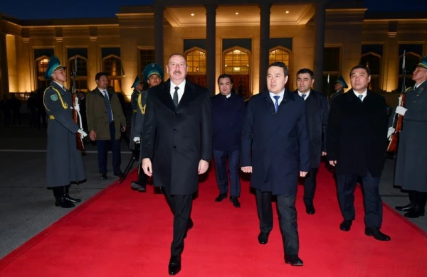Prezident İlham Əliyevin Qazaxıstana rəsmi səfəri başa çatıb