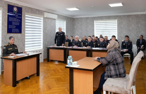 Daxili işlər naziri Sabirabadda vətəndaş qəbulu keçirib