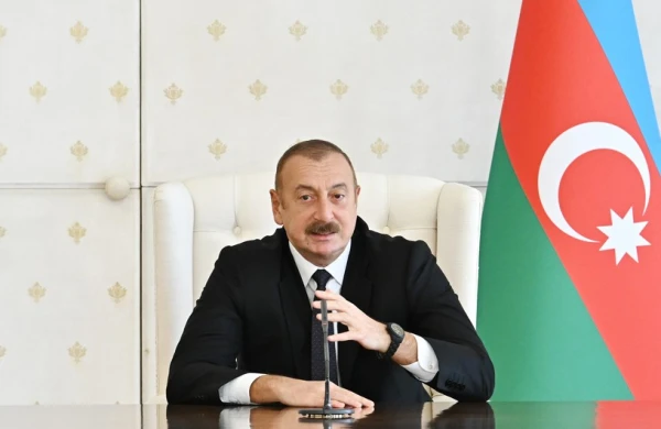 Prezident: "Ermənilər unutmamalıdırlar ki, bu gün Azərbaycan Bayrağı Qarabağda dalğalanır"