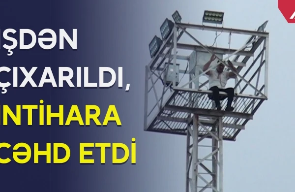 Ucarda dəhşətli anlar: Özünü öldürmək istəyən şəxs kimdir? - VİDEO