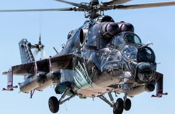 Rusiyanın  Mi-24 helikopteri vuruldu