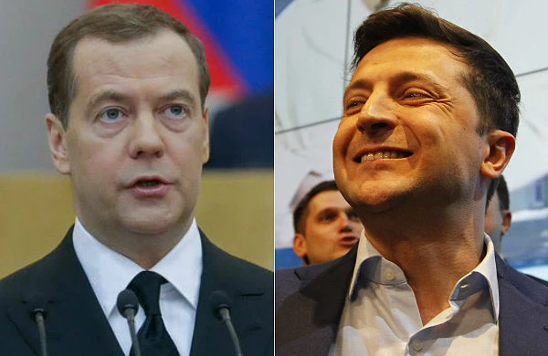 Zelenski və Medvedev Kremlə hücumlar haqqında açıqlama verib