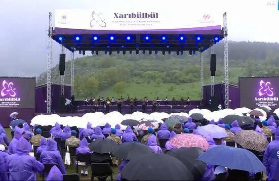 Şuşada “Xarıbülbül” festivalının qala-konserti oldu
