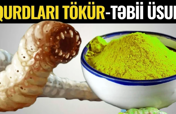 Bağırsaq Qurdlarını Tökür - Təbii Yolla Müalicəsi Budur