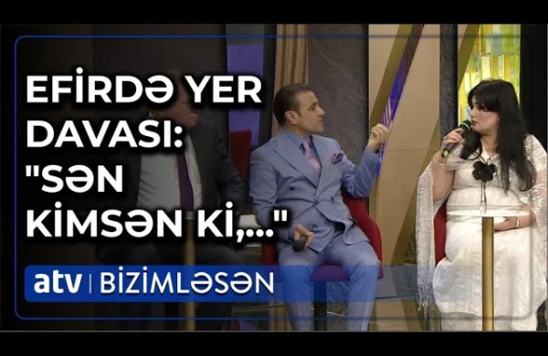 Canlı efirdə müğənnilər qırğına çıxdı: Küçə adamı kimi danışırsan +VİDEO