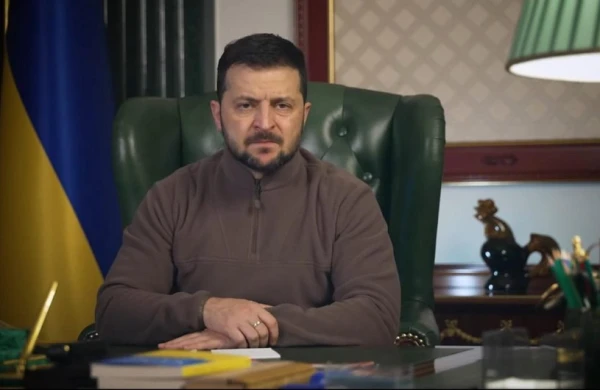 Volodimir Zelenski Londonda səfərdədir