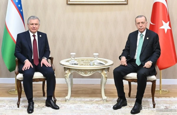 Özbəkistan Prezidenti Türkiyə liderini təbrik edib